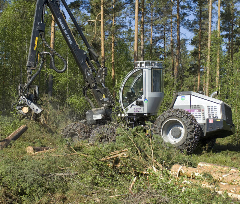 LOGSET Harvester H6 GT